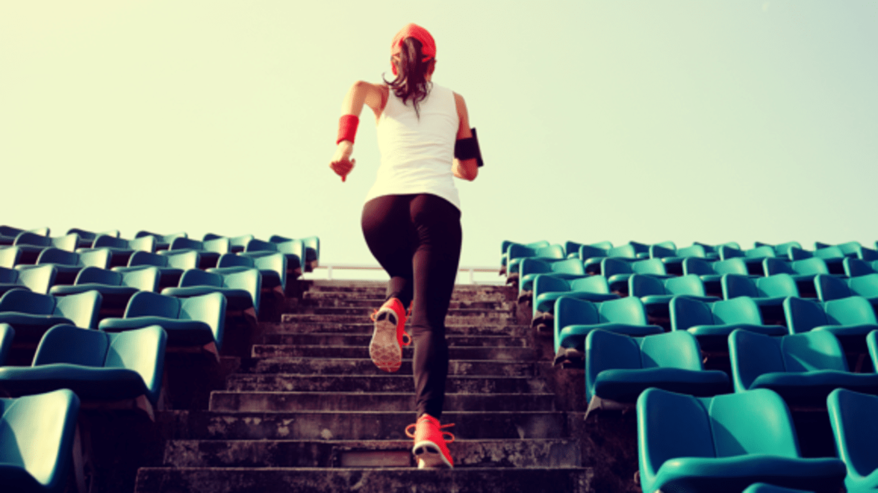Climbing stairs helps to get rid of cellulite