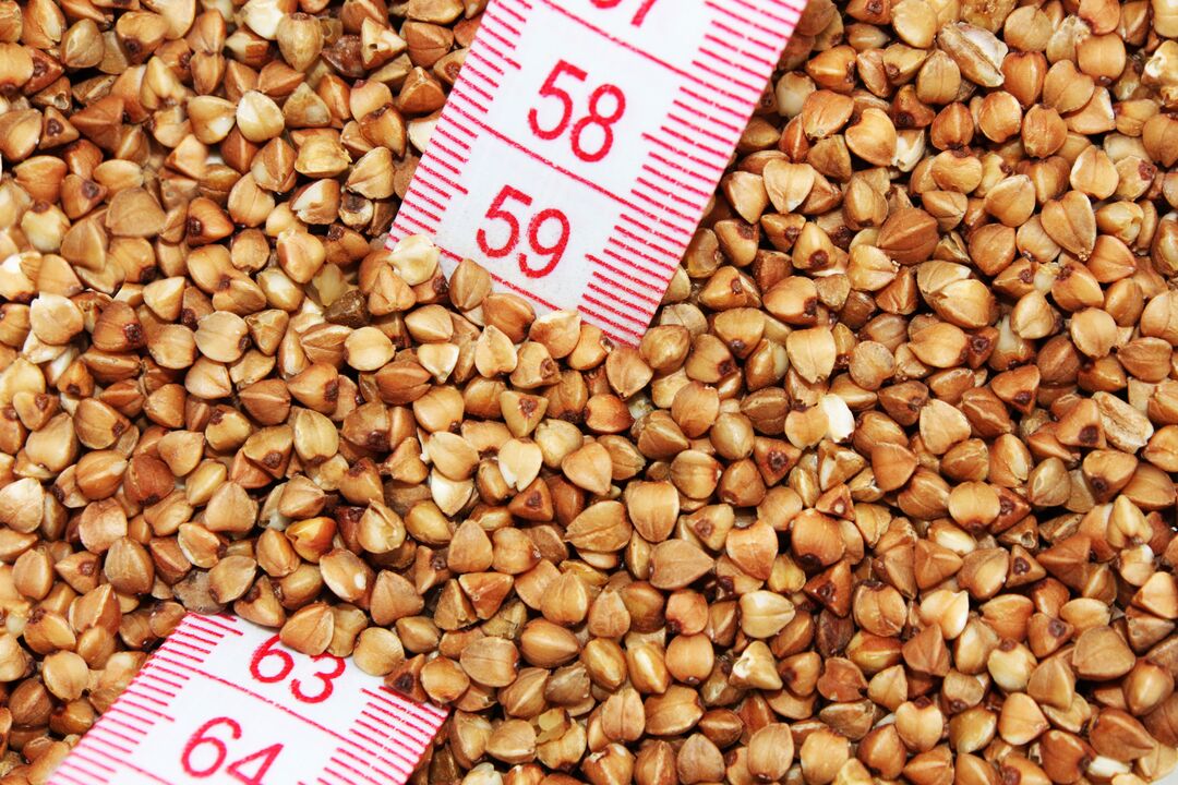 Buckwheat and centimeter for weight loss