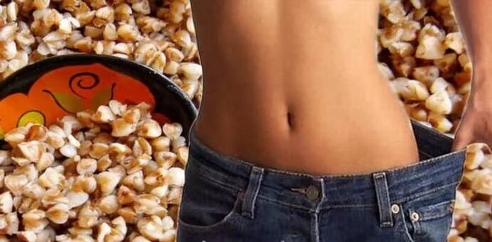 result of weight loss on buckwheat diet