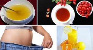 Features of diet drinking for weight loss